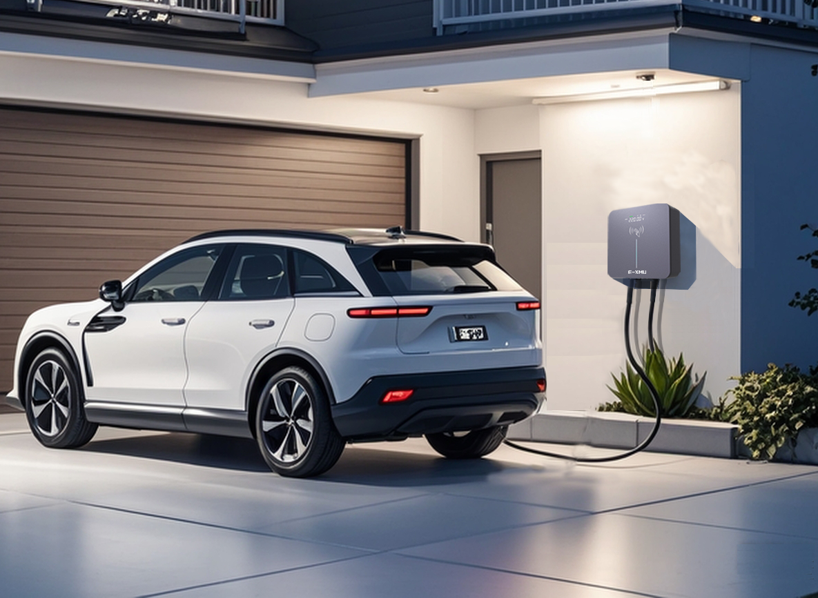 What is the essential difference between household charging stations and commercial charging stations?