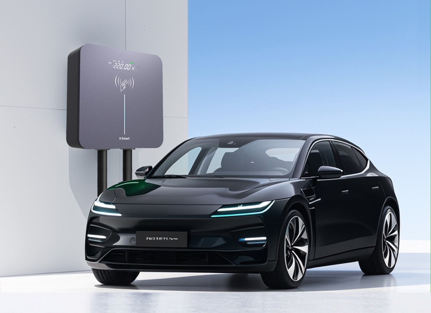 What models are supported by the 14KW national standard AC charging station?